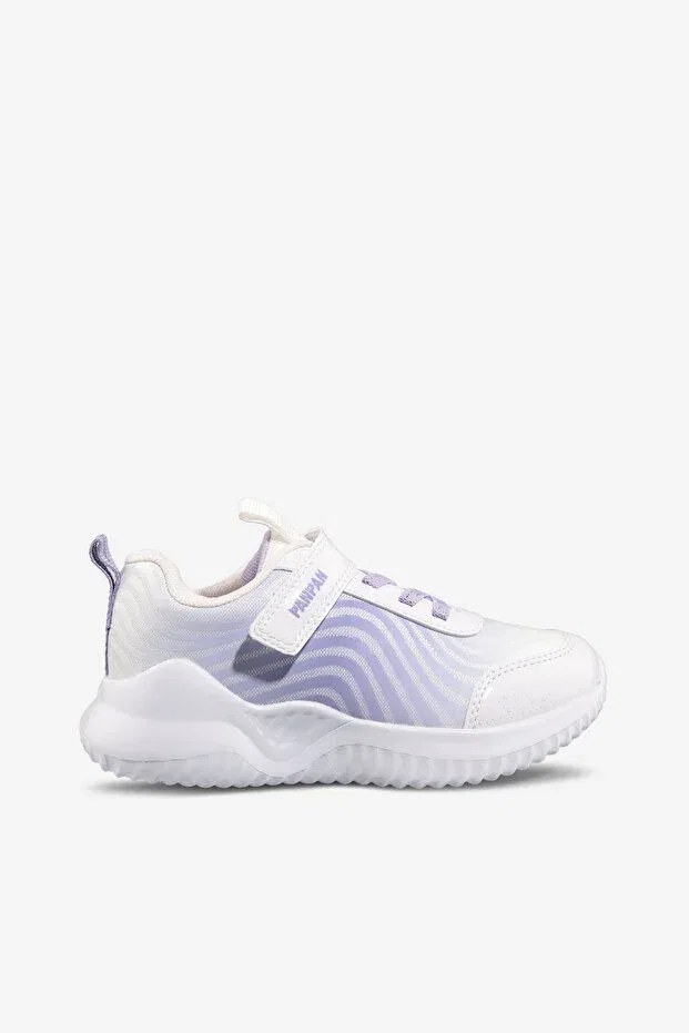 Детские спортивные туфли для девочек с узором Panpan, Lilac — фото 3