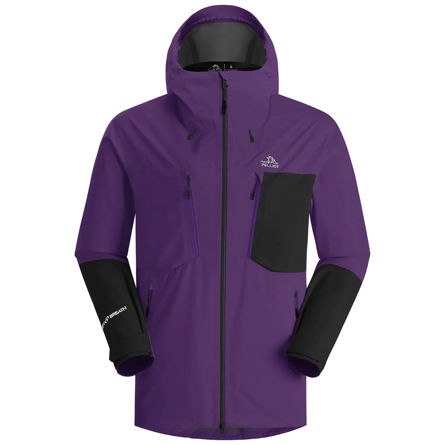 Детская ветровка Classic 2.0 PELLIOT, Twilight Purple+Twilight Black