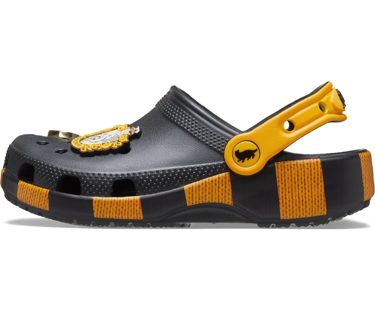 Сабо детские Crocs Harry Potter, Hufflepuff, черный/желтый
