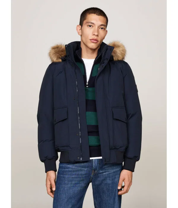 Мужская куртка-пуховик Regular Fit Rockie Tommy Hilfiger, Blu Marino