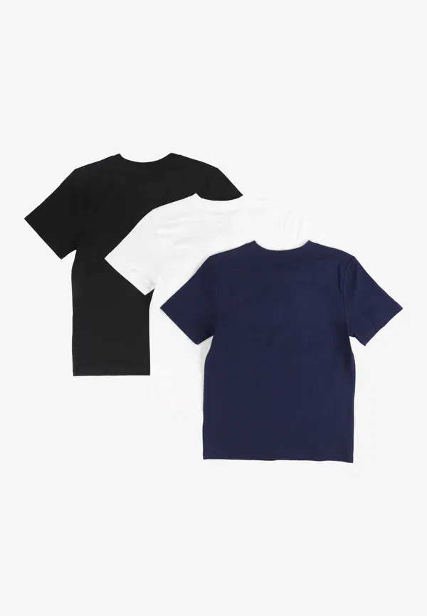 Футболки комплект 3 шт, хлопок с эластаном, Crew 3 pack, Polo Ralph Lauren, черный — фото 2