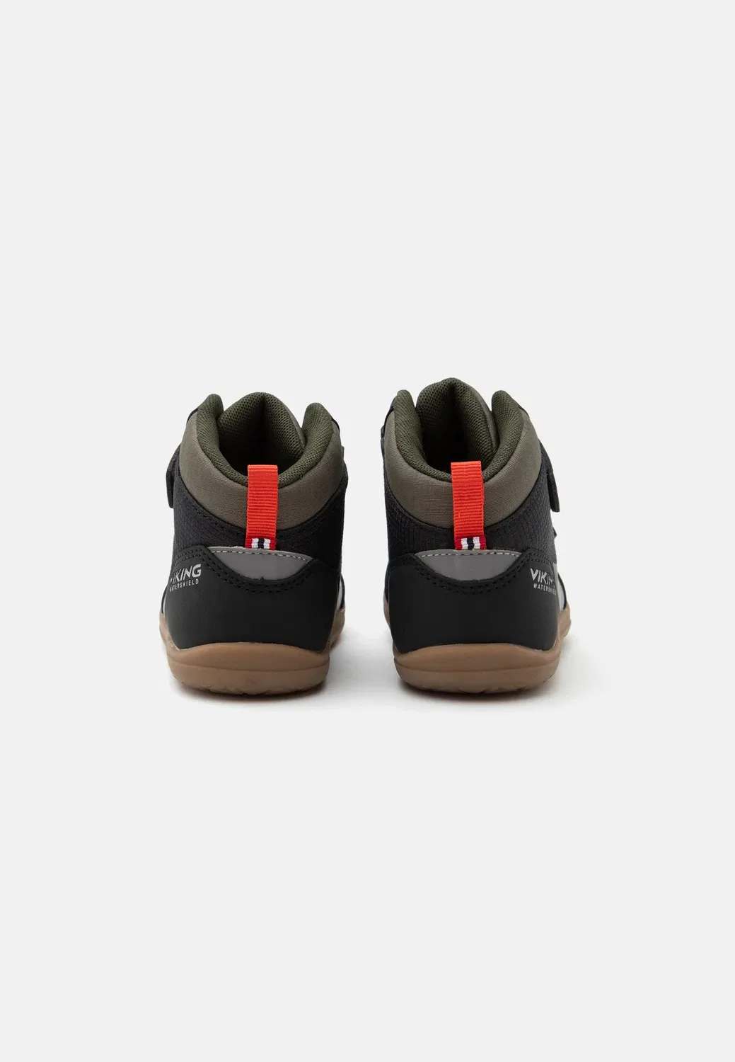 Ботинки Aspen barefoot mid wp унисекс - классические ботильоны Viking, Black — фото 3