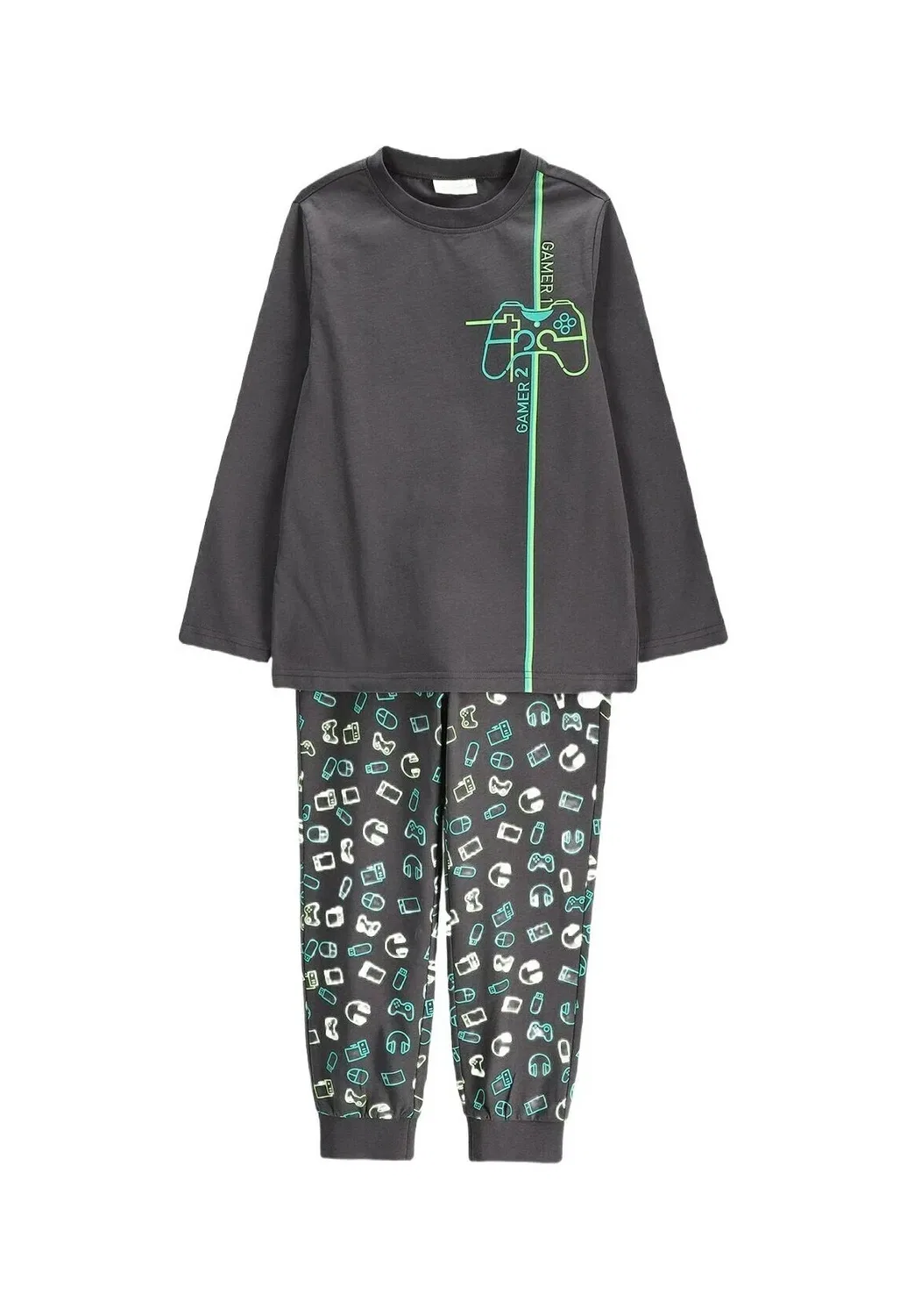 Jungen-Pyjama set - пижамный комплект Coccodrillo, Grey