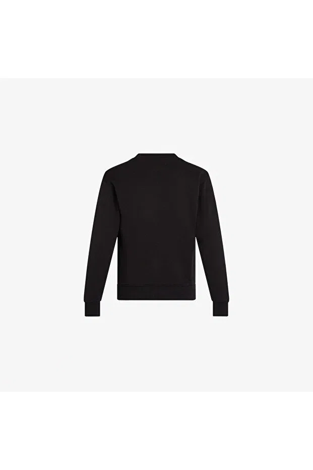 Детское худи для девочек с длинным рукавом Calvin Klein, Black — фото 4