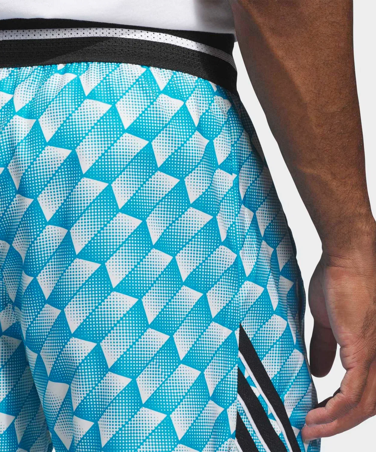 Мужские шорты с принтом Crazy Light AOP Adidas, Синий — фото 4