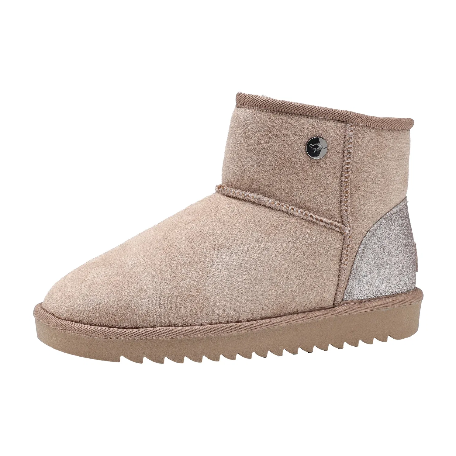Детские ботинки с меховой подкладкой KangaROOS, Stone Brown