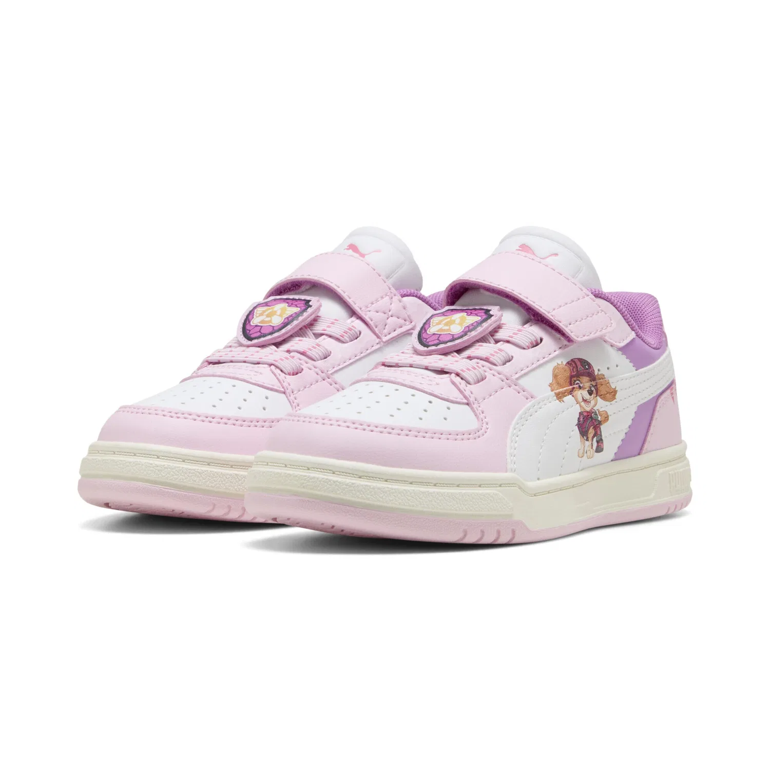 Кроссовки PUMA Puma x Paw Patrol Caven III пастельного розового цвета — фото 2