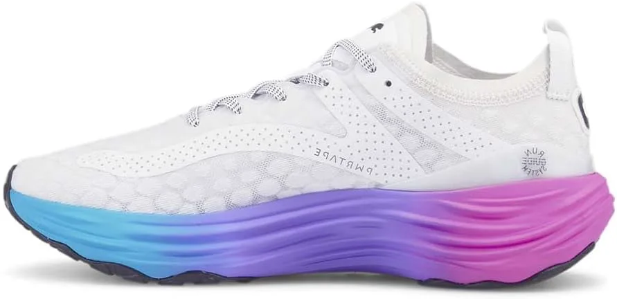 Мужские кроссовки PUMA Foreverrun Nitro Futrograde для бега - черные, белый — фото 4