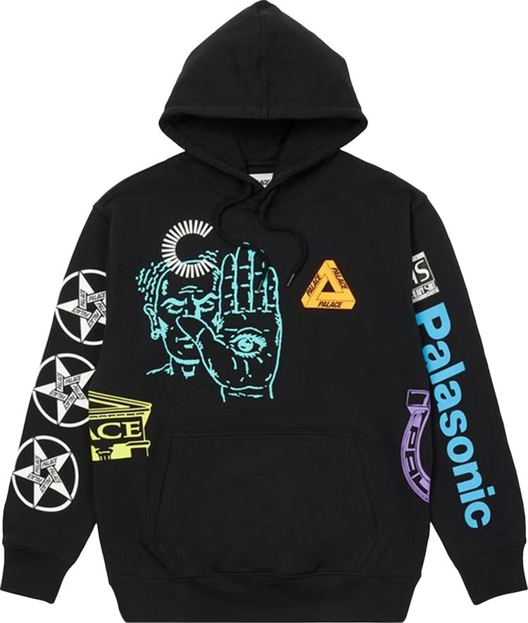 

Толстовка Palace x Cannondale Mad Boy Hood 'Black', черный