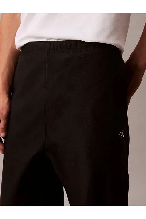 Мужские спортивные штаны с эластичной манжетой D1 collection Calvin Klein, Black — фото 4