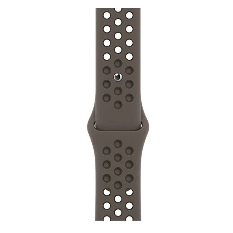 

Wepro Часы Strap Apple Compatibility Silicone Material 38/40/41/42/44/45/49mm, Gray coffee color |