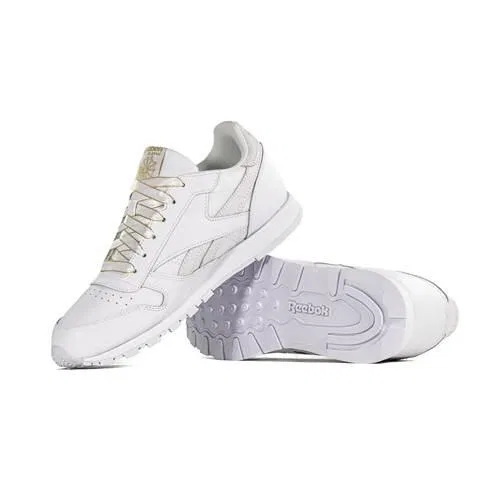 Детские универсальные кроссовки Classic Leather Reebok, Weiss — фото 4