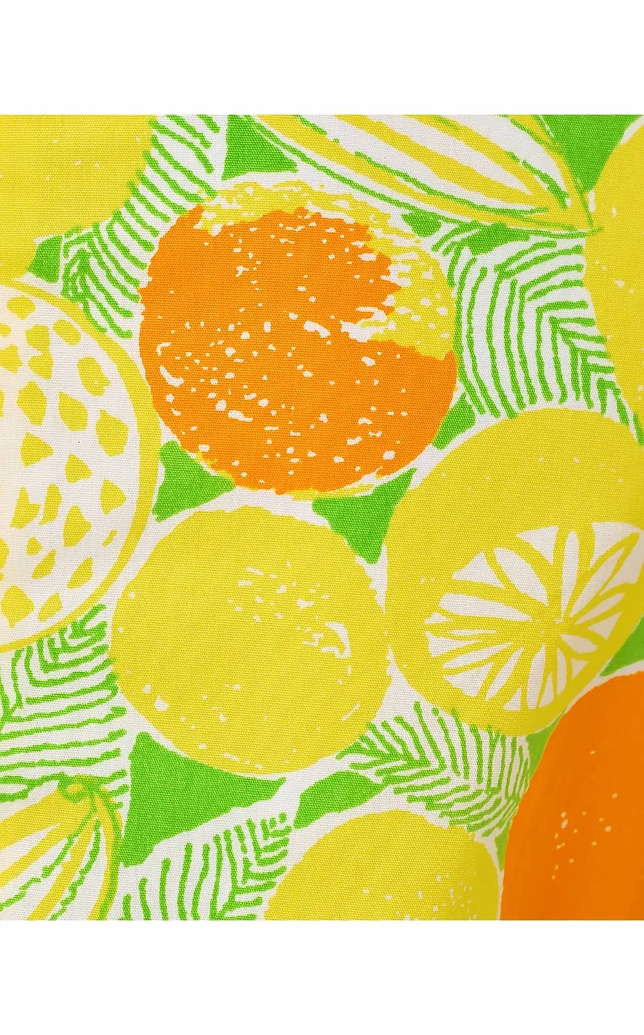 Детское платье-трапеция с кружевной отделкой Little Lilly Classic Shift Dress Lilly Pulitzer, Island Palm Zesty — фото 3