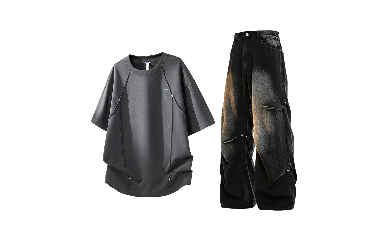 Детский спортивный комплект с принтом Casual Sportswear Unisex Crew Neck Thin WARRIOR