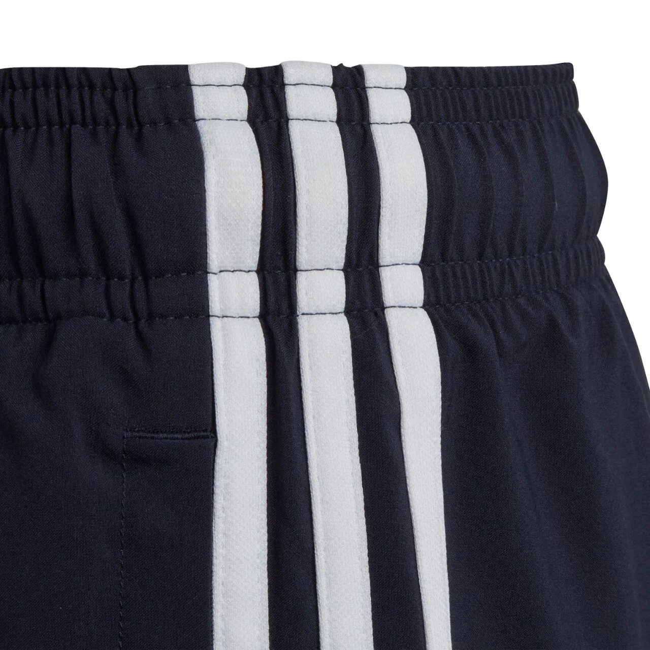 Детские шорты с принтом Essentials 3-Streifen Woven Adidas, Dunkelblau Weiss Blau — фото 3