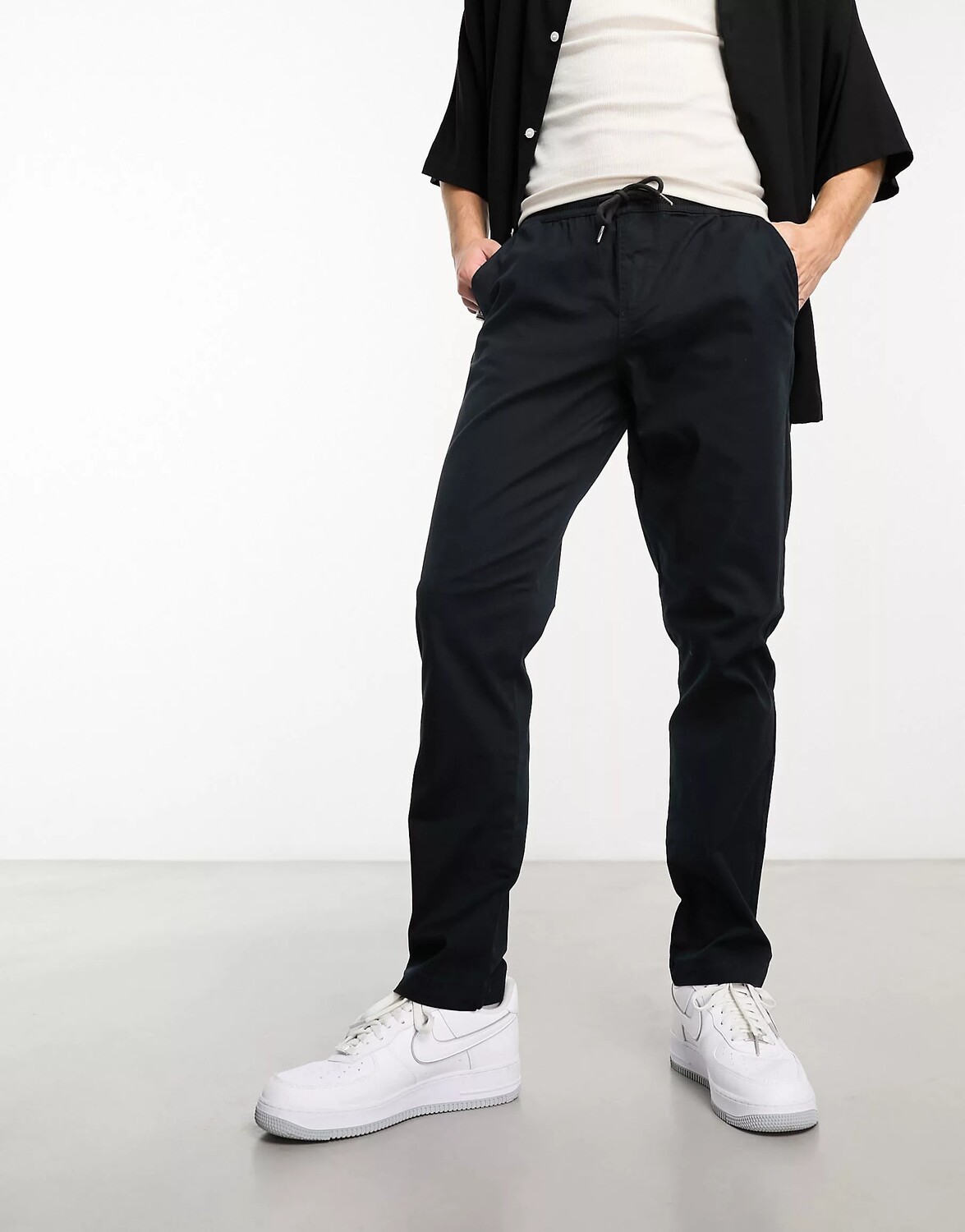 

Брюки Asos Design Pull On, черный