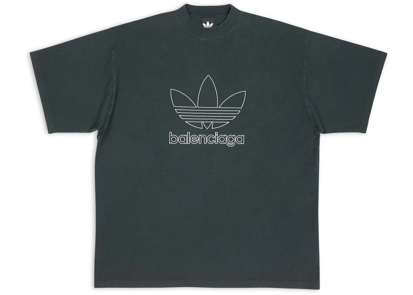 Унисекс футболка оверсайз с принтом Oversized Balenciaga, Green