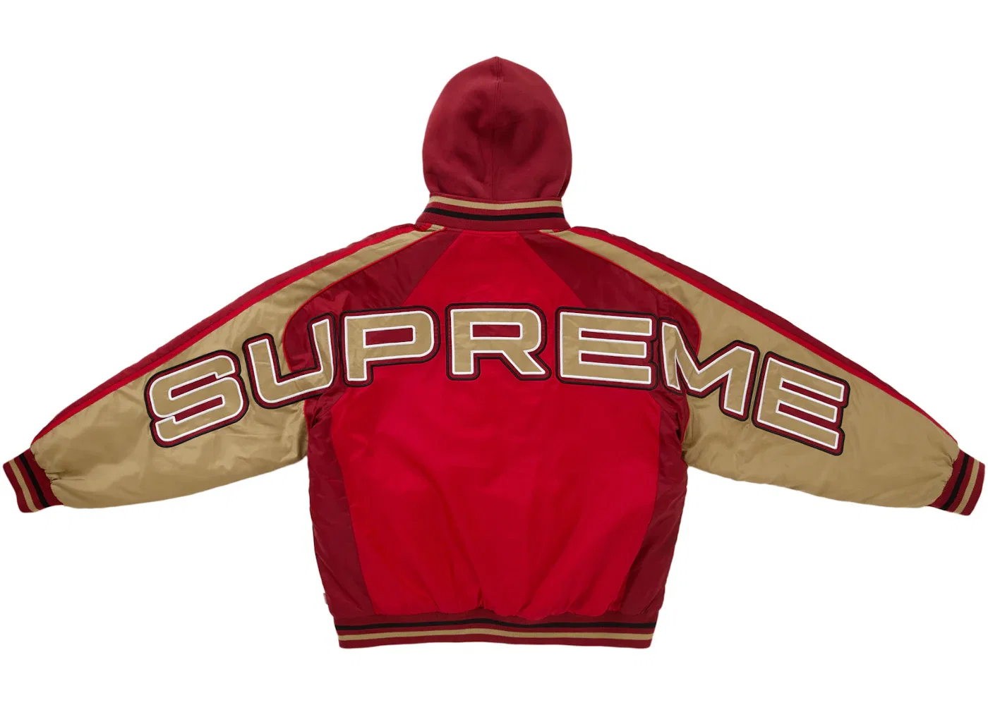 Мужская куртка с капюшоном Supreme, Red