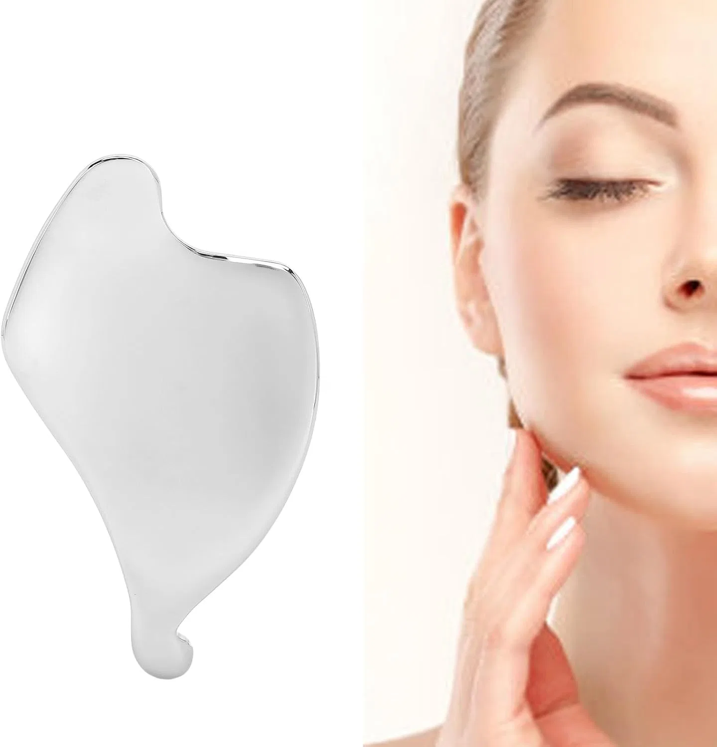 Gua Sha Tool, TARSHYRY, Stainless Steel, 12x7x4 см — фото 4