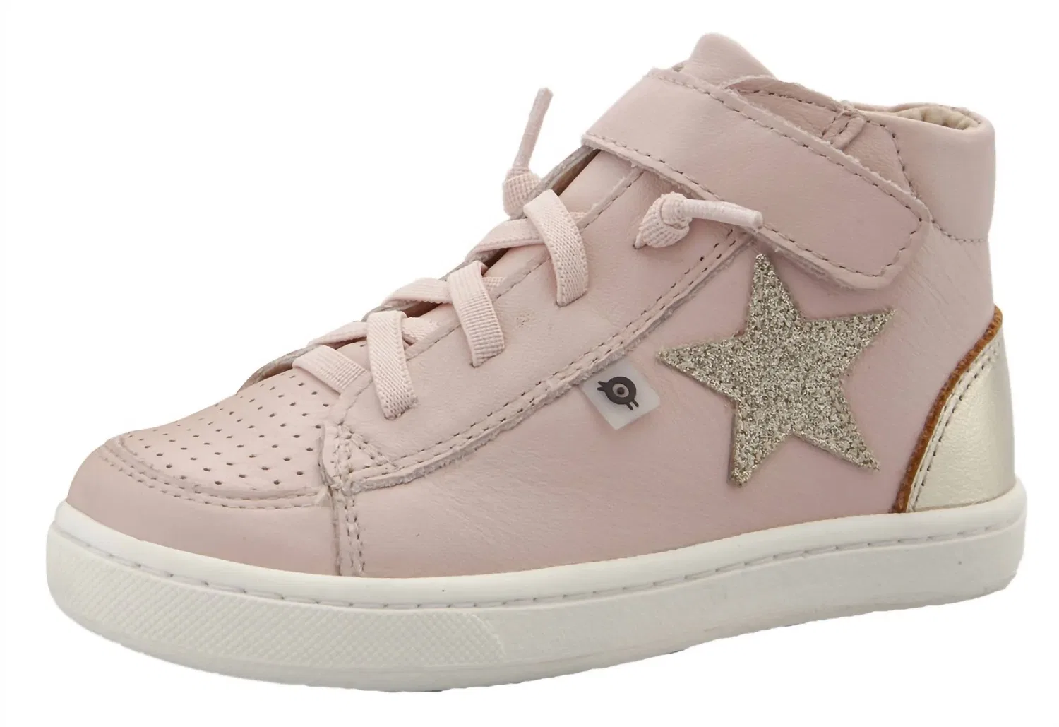 Детские кроссовки для девочек на плоской подошве 6104 Champster Old Soles, Powder Pink/Glam Gold/Gold