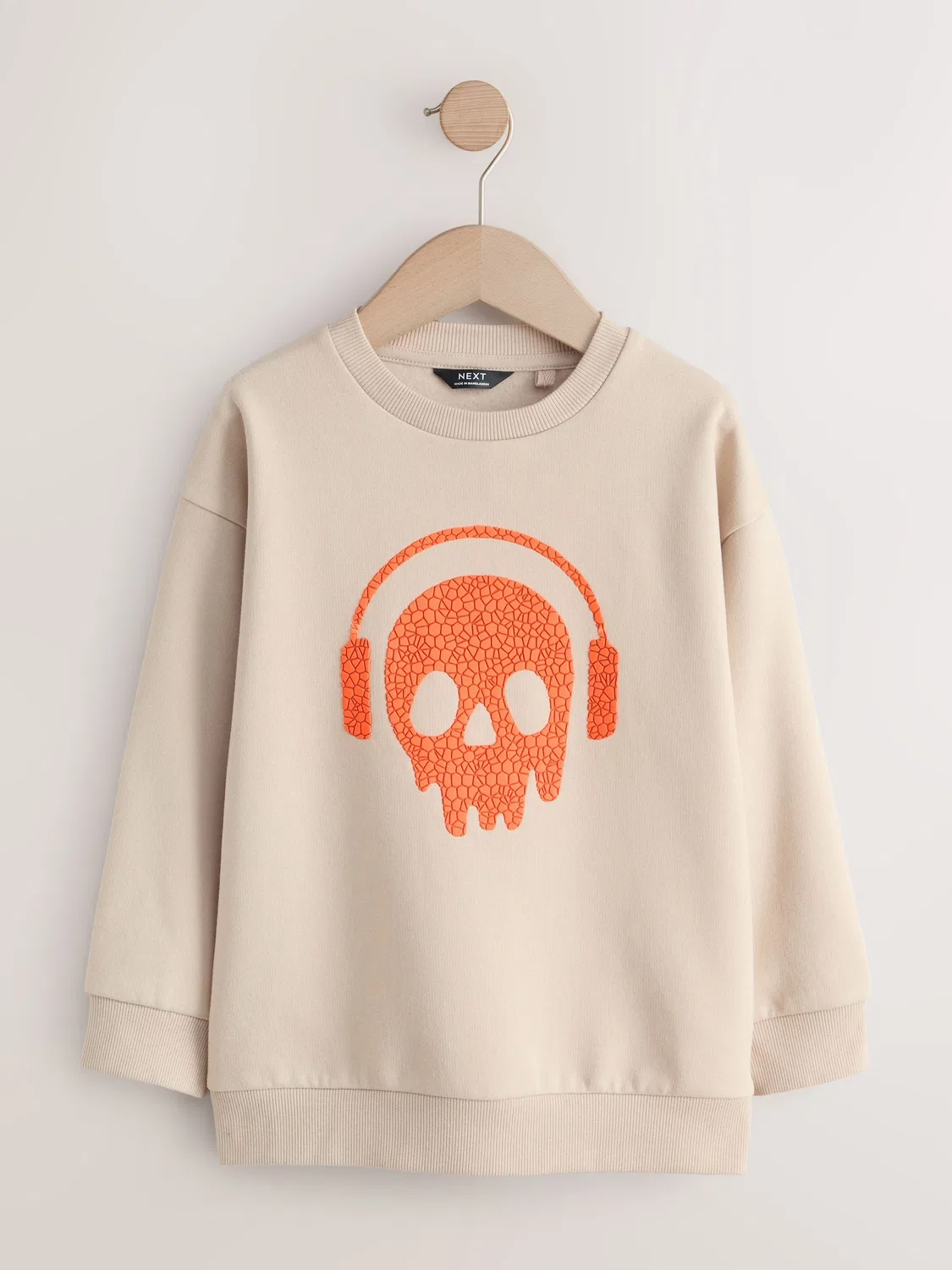 Свитер Regular Fit с графическим принтом Cement Skull Next, Cement Skull