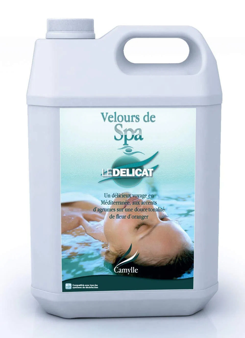 Пена для ванн Velours de Spa Le Délicat, Camylle, 5000 мл