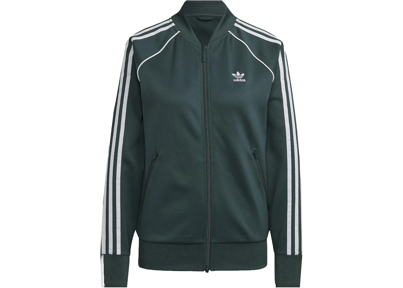Женская куртка с длинным рукавом Primeblue SST Track Jacket Adidas, Mineral Green