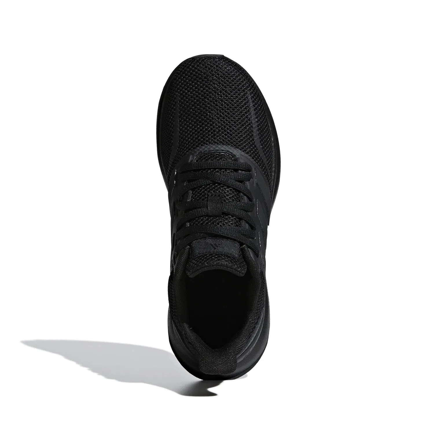 Детские беговые кроссовки для мальчиков с амортизацией Falcon K Adidas, Black Core Black Core Black Core Black Core Black Core Black Core Black Core Black — фото 3
