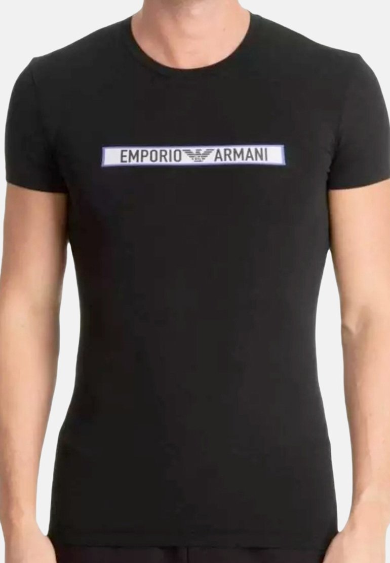 

Футболка с принтом EAGLE Armani Jeans, черный