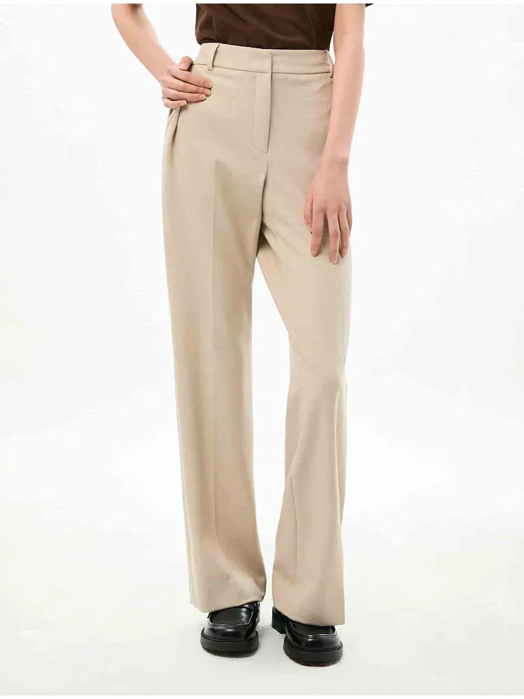 Брюки прямые классические Signature Slacks TOMMY HILFIGER, Gold — фото 3
