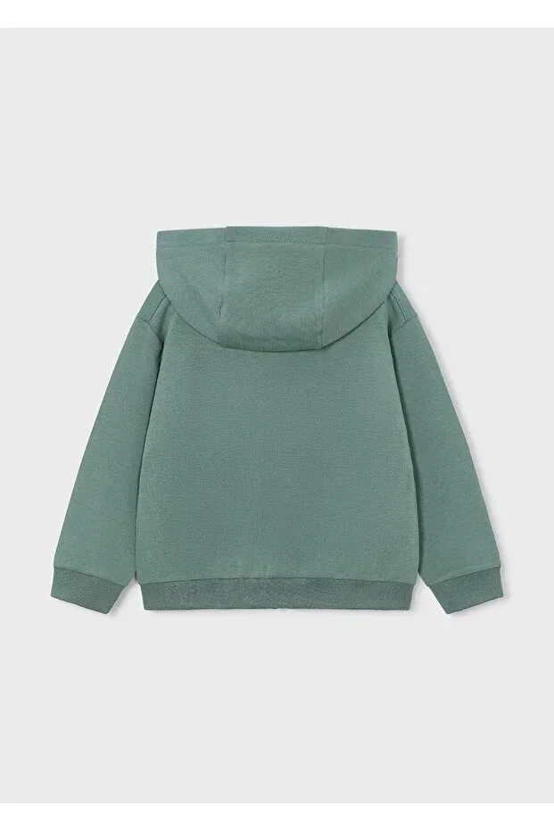 Детский кардиган для мальчиков на молнии Plain Mayoral, Green — фото 3