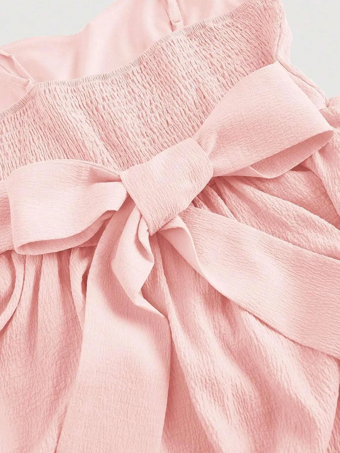 Женское цветное расклешенное платье на бретелях, Pink — фото 4