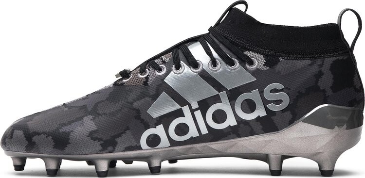 Бутсы Adidas A Bathing Ape x Adizero Cleat 'Black Camo', черный — фото 4
