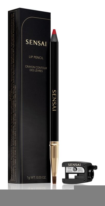 

Карандаш для губ с точилкой Sensai Lip Pencil, оттенок 01 Actress Red 1 г