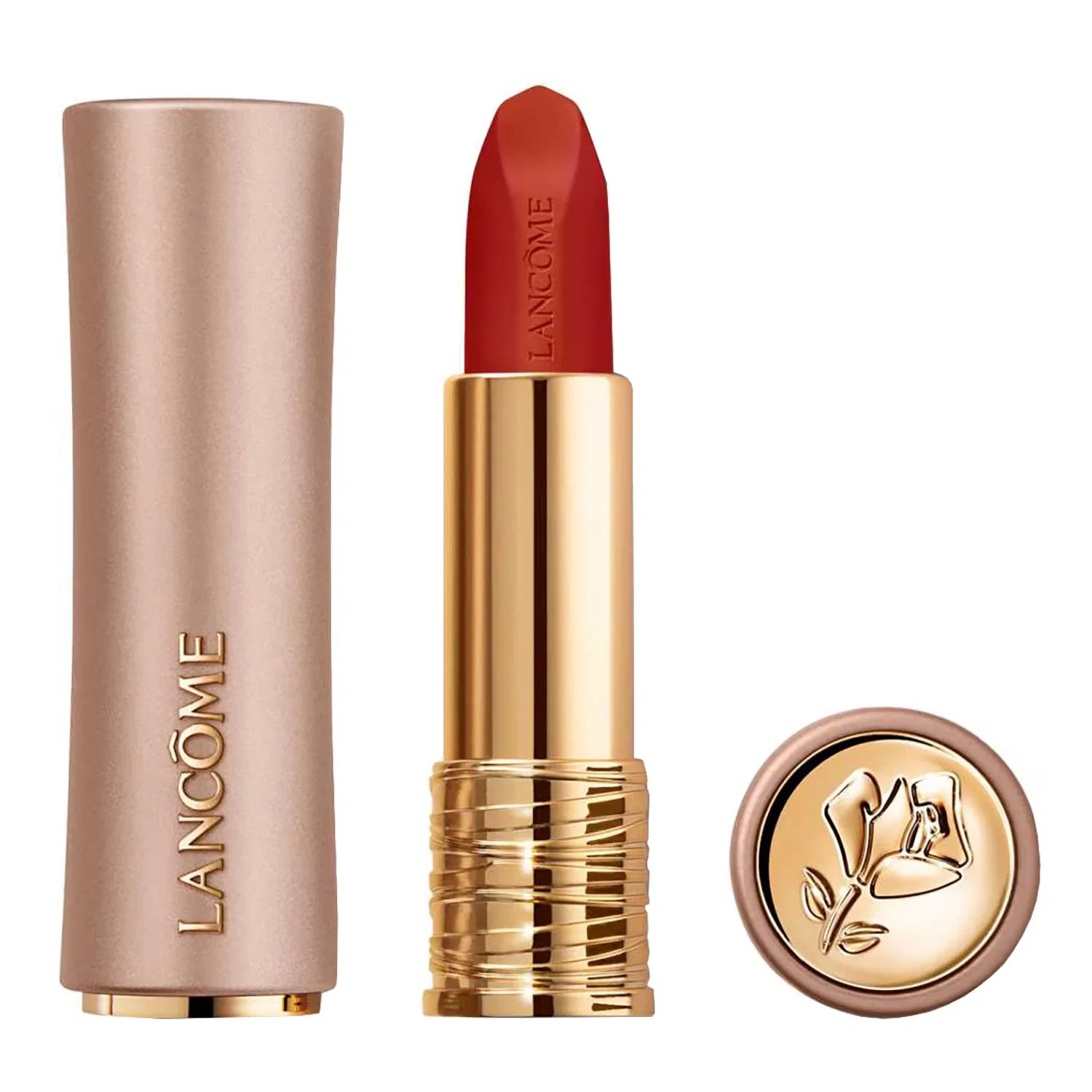 Помада матовая LANCÔME L'Absolu Rouge Intimatte 196 Pleasure First, 3.4 г, Цвет 196 Pleasure First