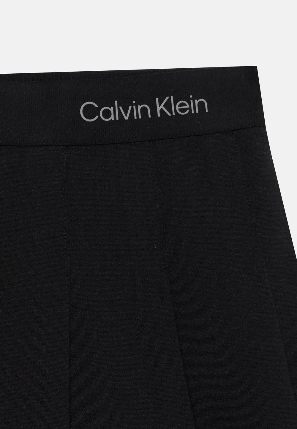 Плиссированная юбка-пуно - мини-юбка Calvin Klein Jeans, Black — фото 4