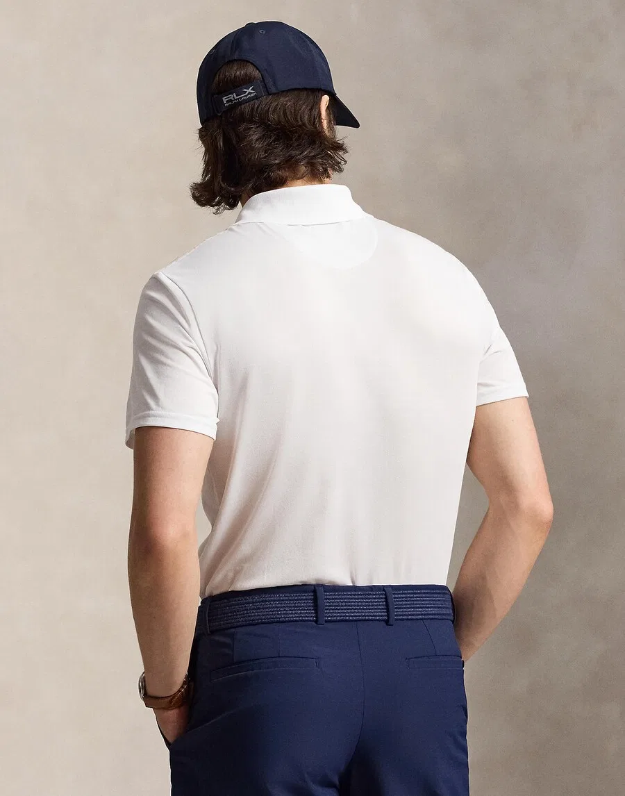 Футболка Polo Ralph Lauren цвета слоновой кости — фото 4
