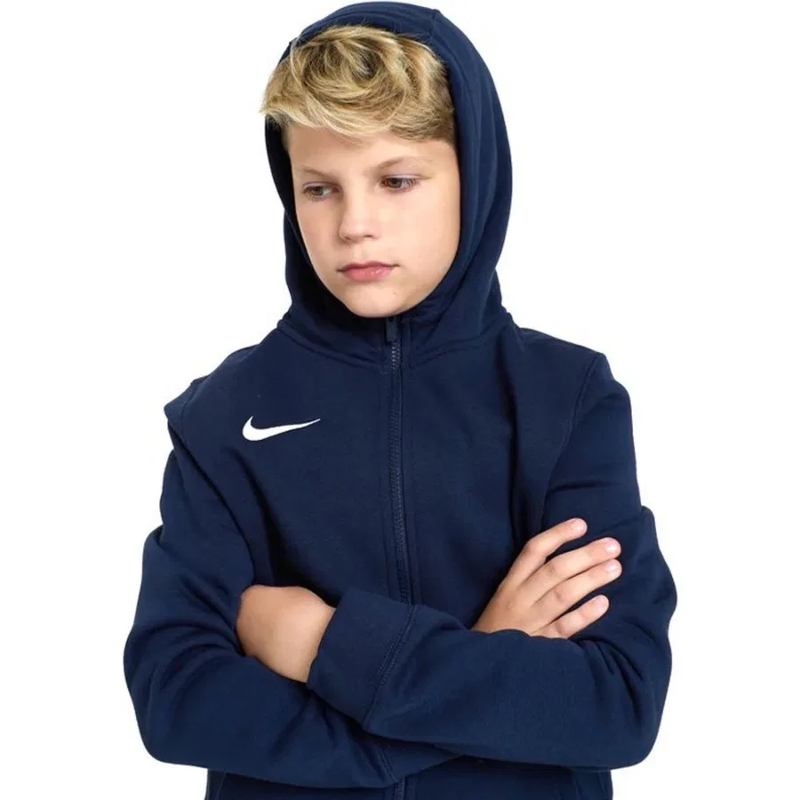 Детский свитшот с капюшоном Park 20 Fleece Full Zip Nike, Темно-синий — фото 3