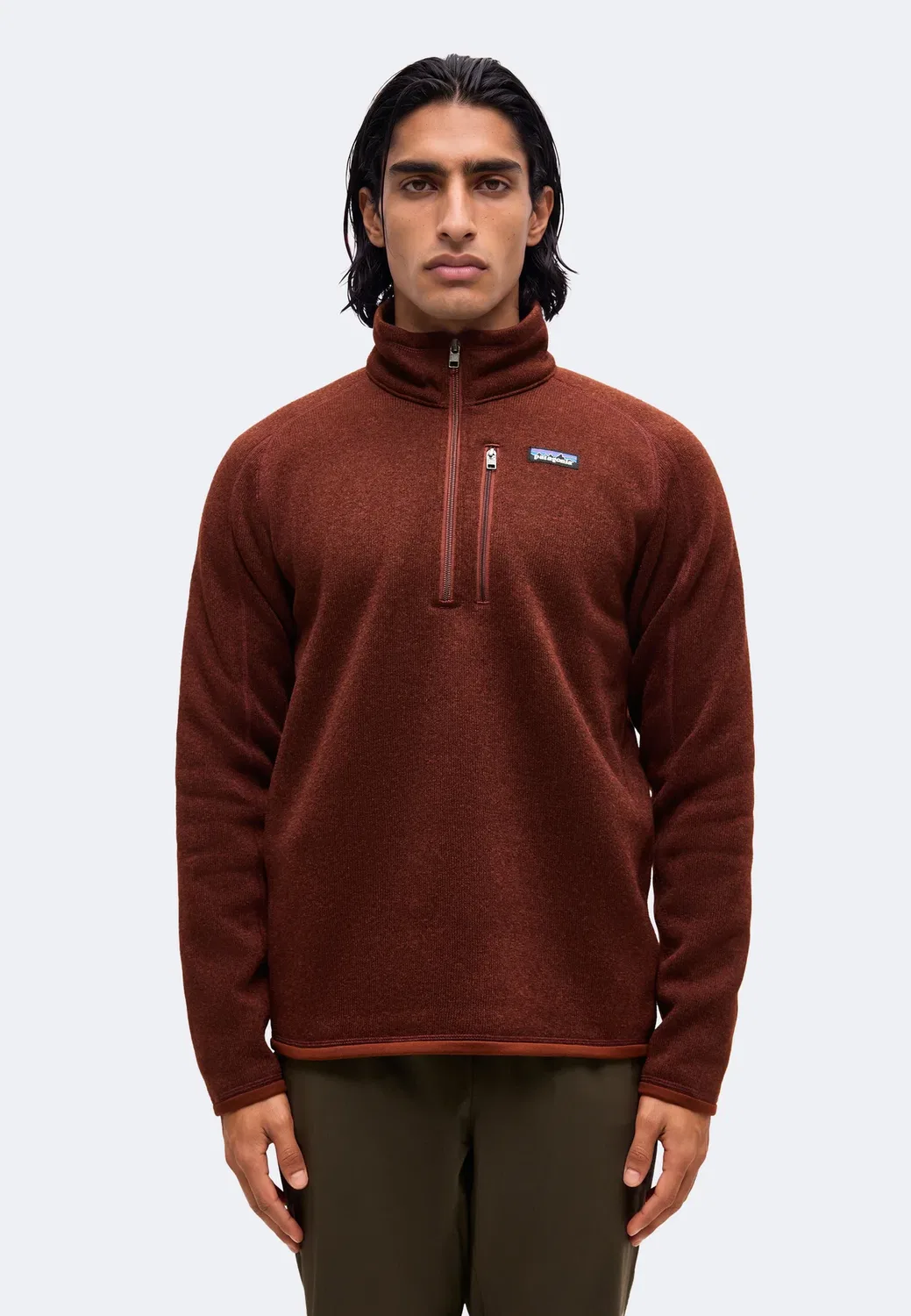 Свитер Better с молнией на четверть длины - флисовый джемпер Patagonia, Dried Vanilla