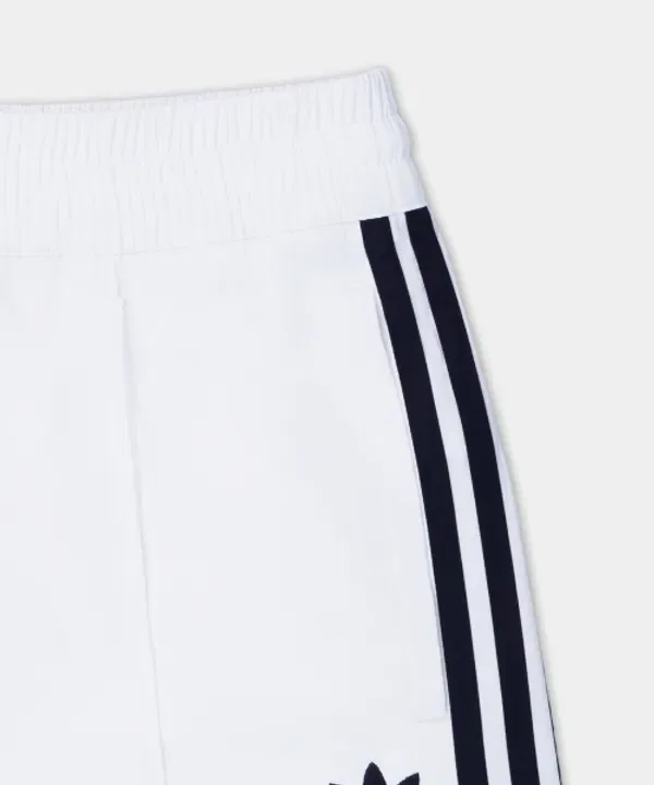 Шорты с кружевной отделкой и тремя полосками, Adidas, белый — фото 4