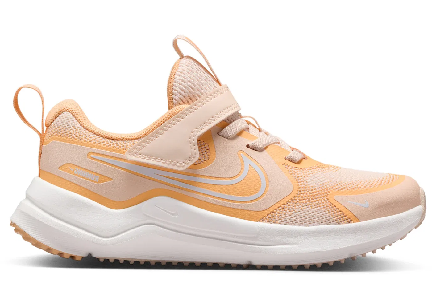 Детские кроссовки для мальчиков с длинным шнурком Nike Cosmic Runner Nike, Guava Ice/Orange Chalk/Summit White