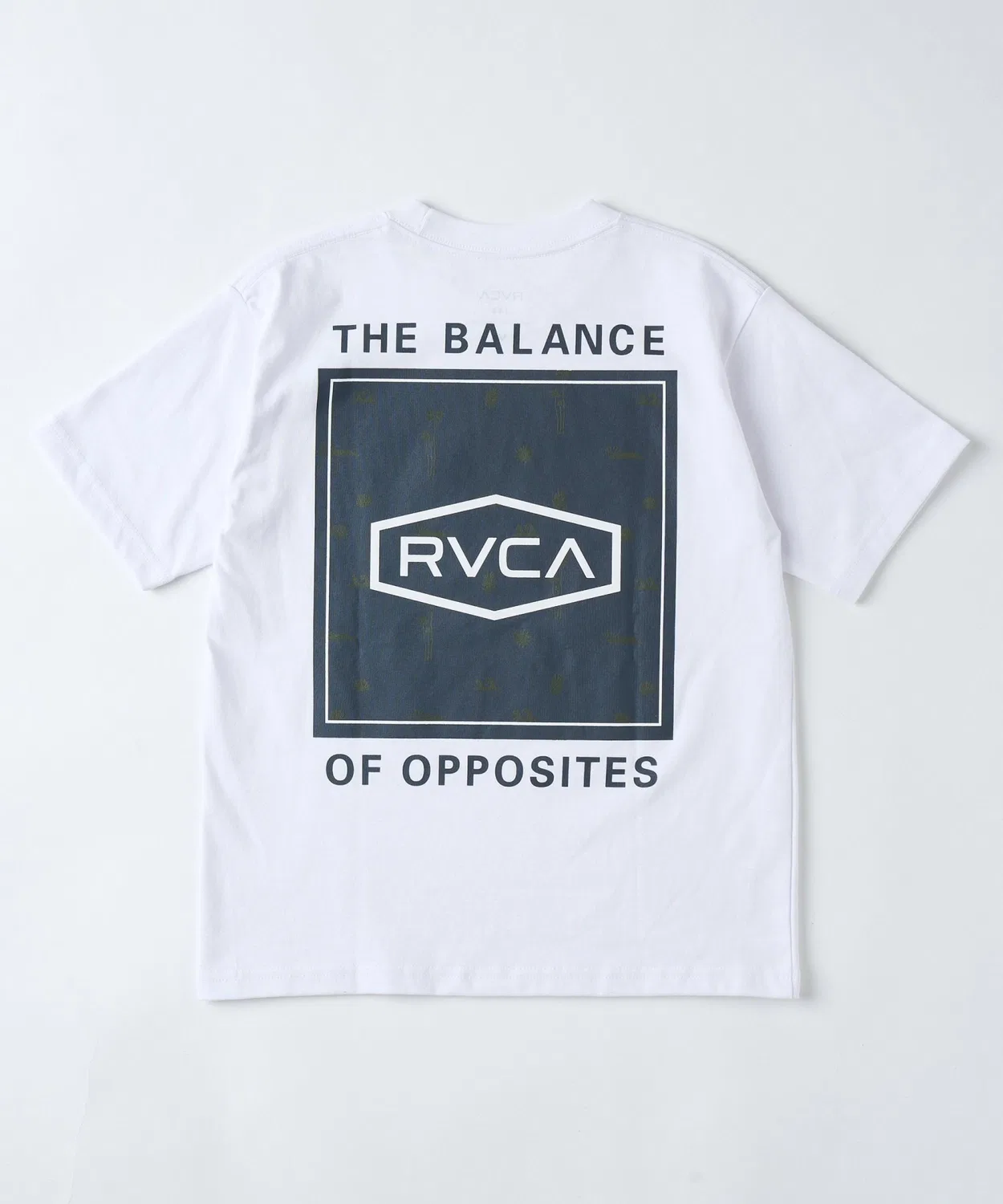 Детская футболка с коротким рукавом и принтом Ranger Box RVCA, Белый