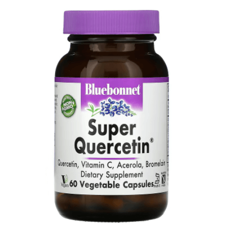 Кверцетин Super Quercetin 60 капсул Bluebonnet Nutrition - фото