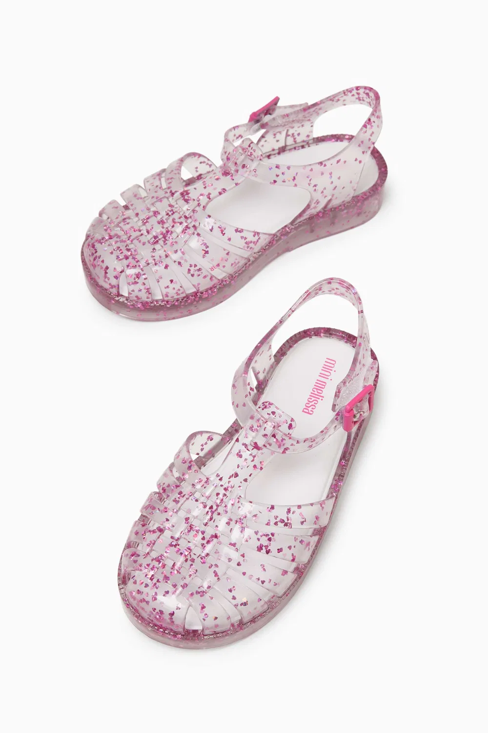 Сандалии блестящие Possession Mini Melissa, фиолетовый — фото 2