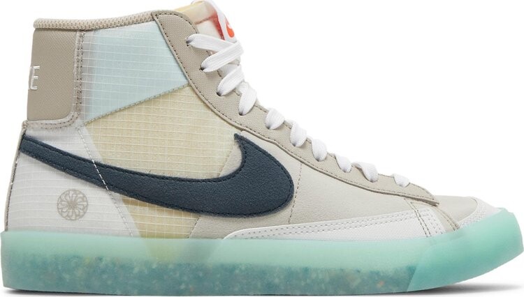 

Кроссовки Nike Blazer Mid '77 GS 'Move To Zero - Cream', кремовый
