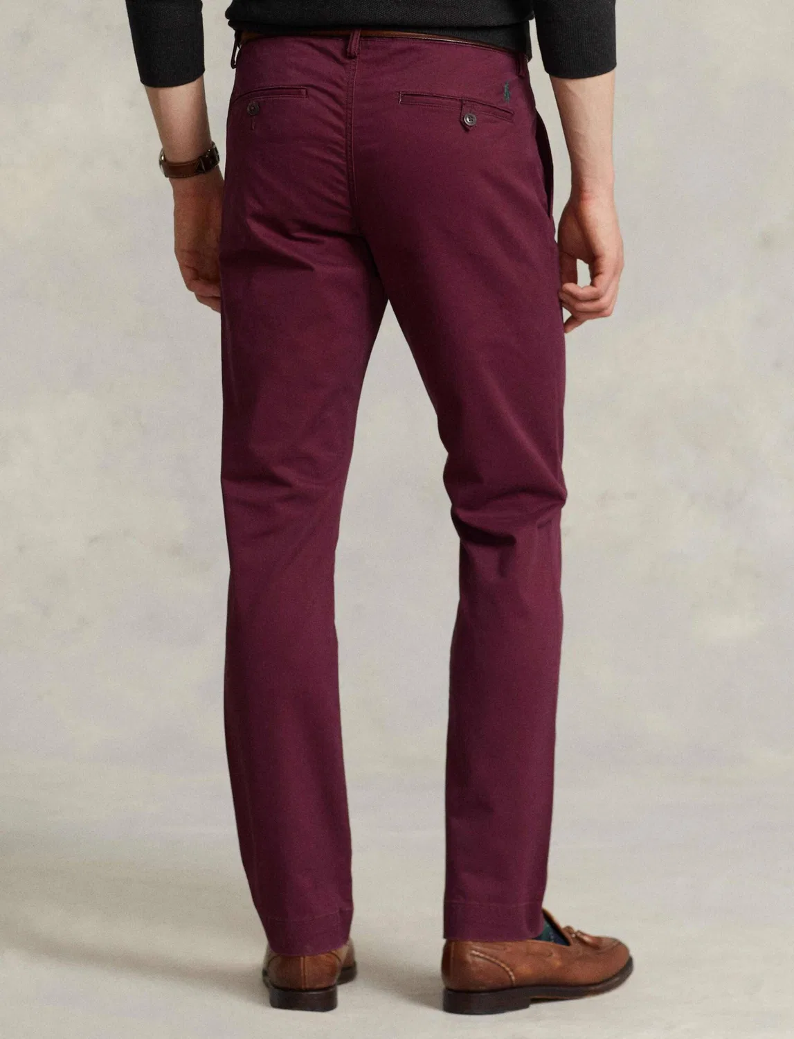 Брюки узкие Polo Ralph Lauren, Bordeaux — фото 3