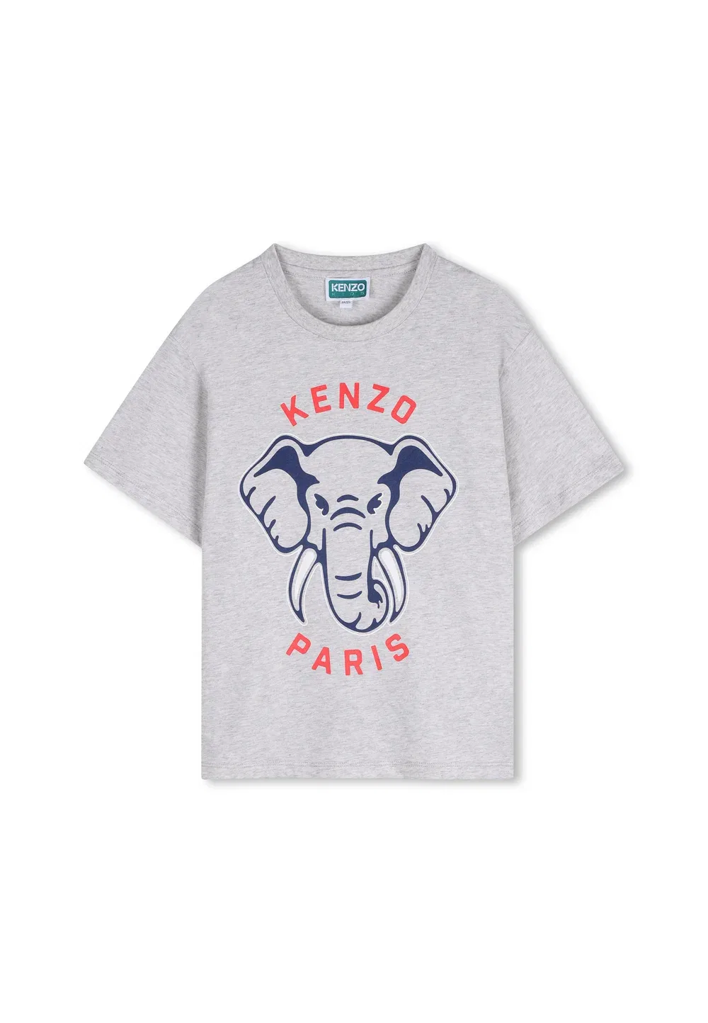 Футболка с принтом Kenzo Kids, Gris Chine Clair