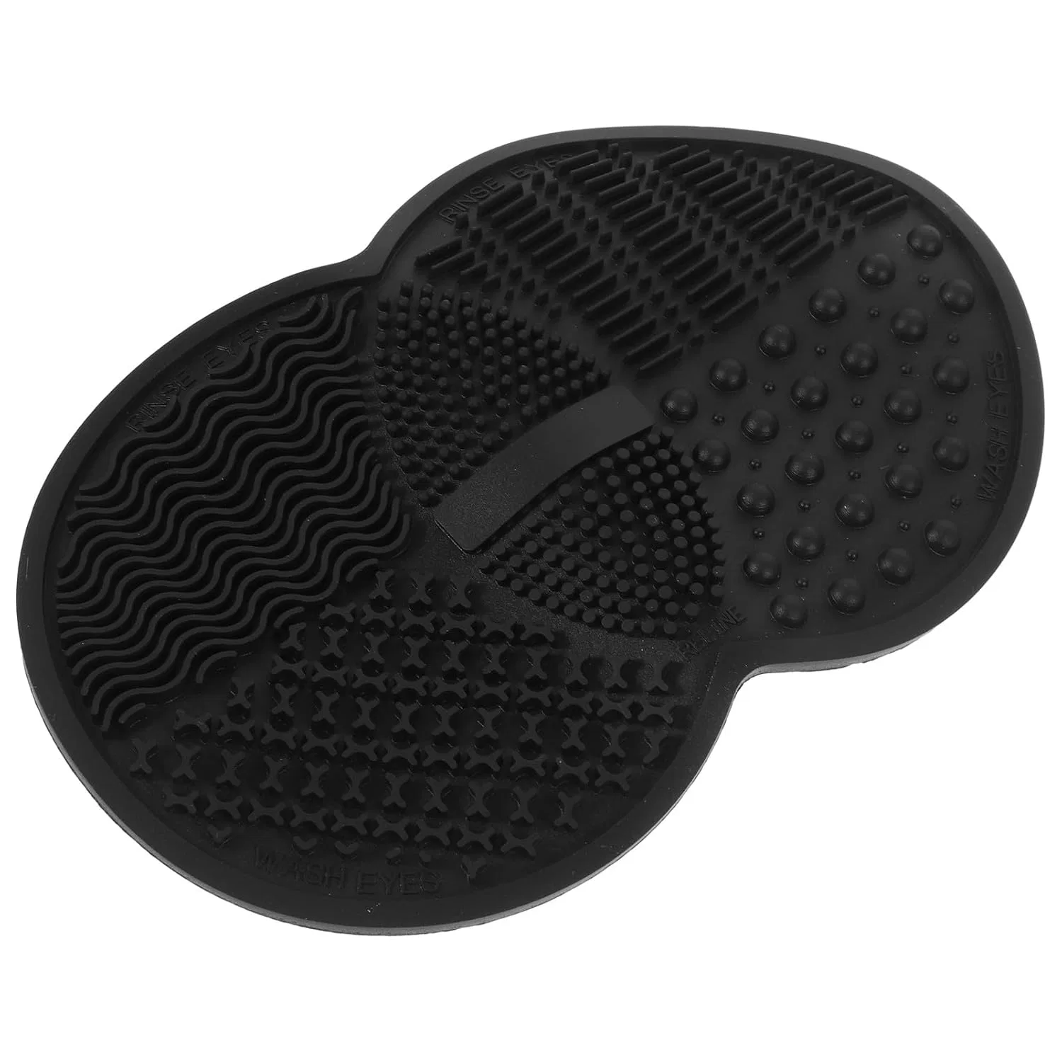 Силиконовая подушечка для очистки кистей SHERCHPRY, 16.8 x 10.8 x 0.8 см, Черный