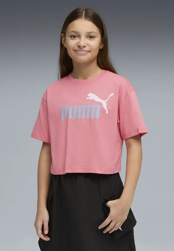 Футболка с принтом Puma, розовый — фото 2
