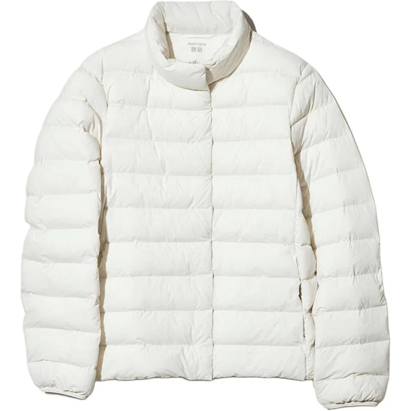 Женский пуховик 00 White UNIQLO, 00 White